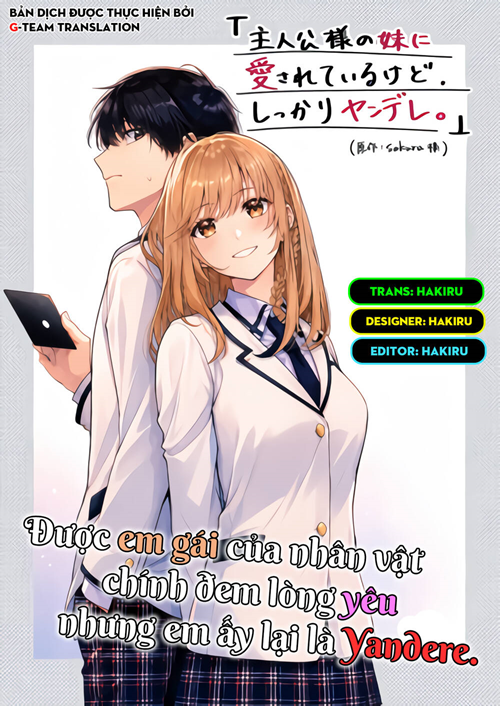 Được Em Gái Của Nhân Vật Chính Đem Lòng Yêu Nhưng Em Ấy Lại Là Yandere. đọc online